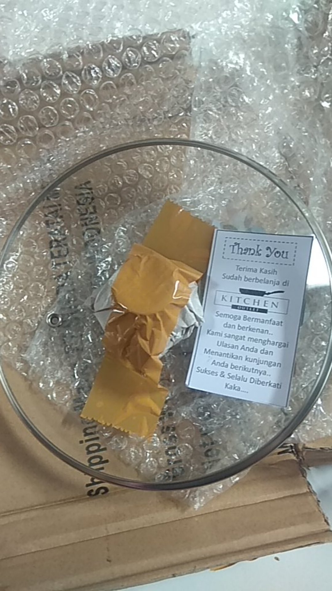 Tutup Panci Kaca 20 Cm