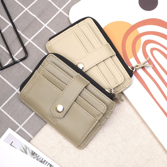 VINGE - Card Holder 8 SLot Zipper - Mircea