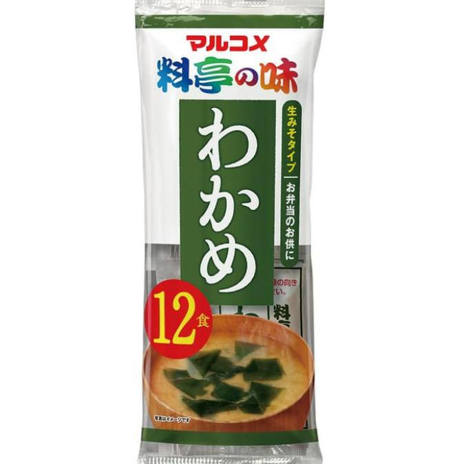 

Buruan serbu] Marukome Quick Serve Seaweed(Wakame) Miso Soup 12pcs / sup miso wakame
