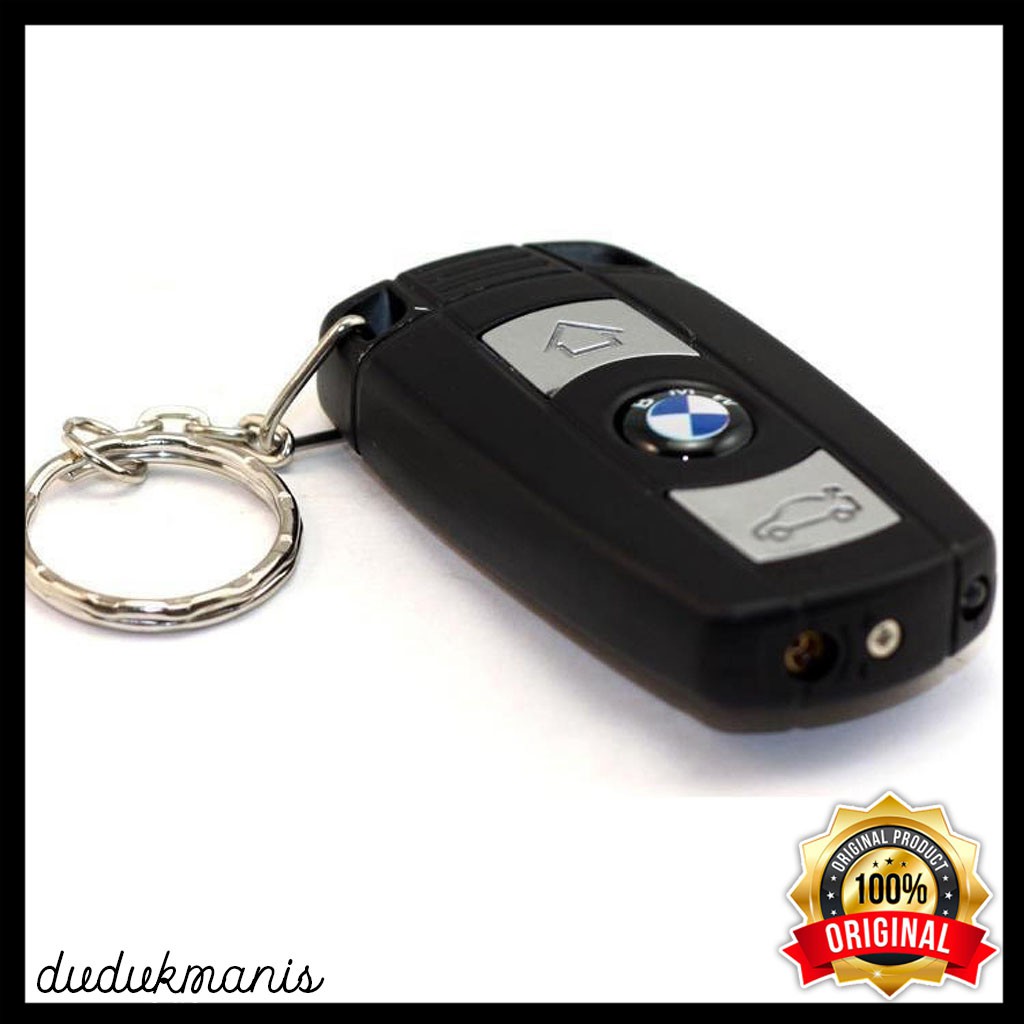 Korek Api Bentuk Kunci Mobil BMW dengan LED Firetric HOB-382