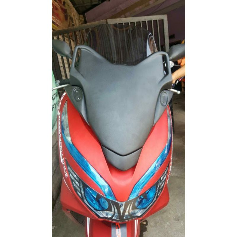 frame windshield baby forza pcx lokal, tameng baby forza pcx lokal