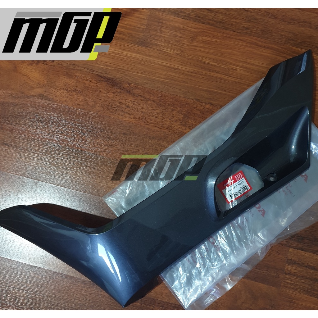 COVER PIJAKAN KAKI KIRI PCX150 HITAM DOFF COVER FLOOR PCX150 KIRI ORIGINAL AHM 64432-K97-T00YY