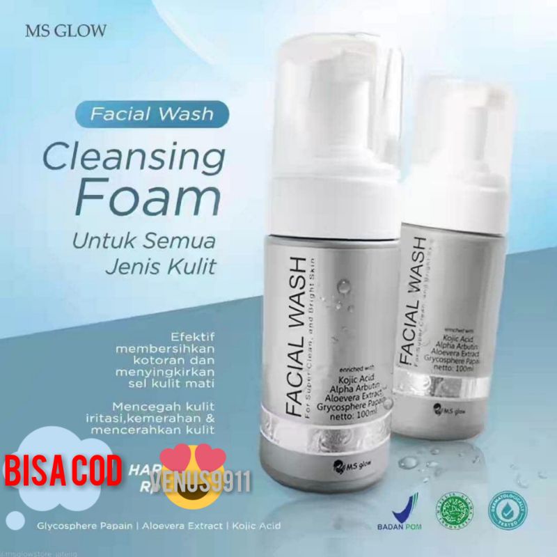 MS GLOW FACIAL WASH MS GLOW SABUN MS GLOW ORIGINAL