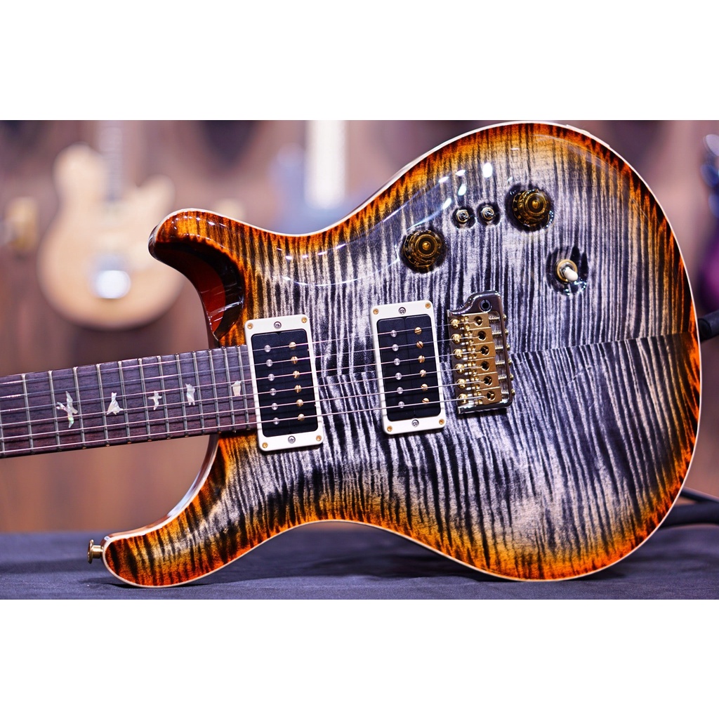 PRS 35th Anniversary Custom 24 - burnt maple leaf 10top Reg 0333221