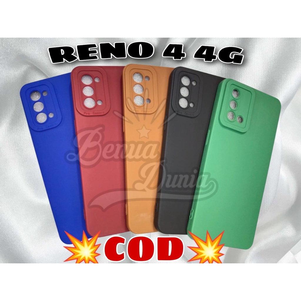 CASE RENO 4 4G -RENO 4F // SOFTCASE BABY PRO KAMERA RENO 4 4G RENO 4F - BD