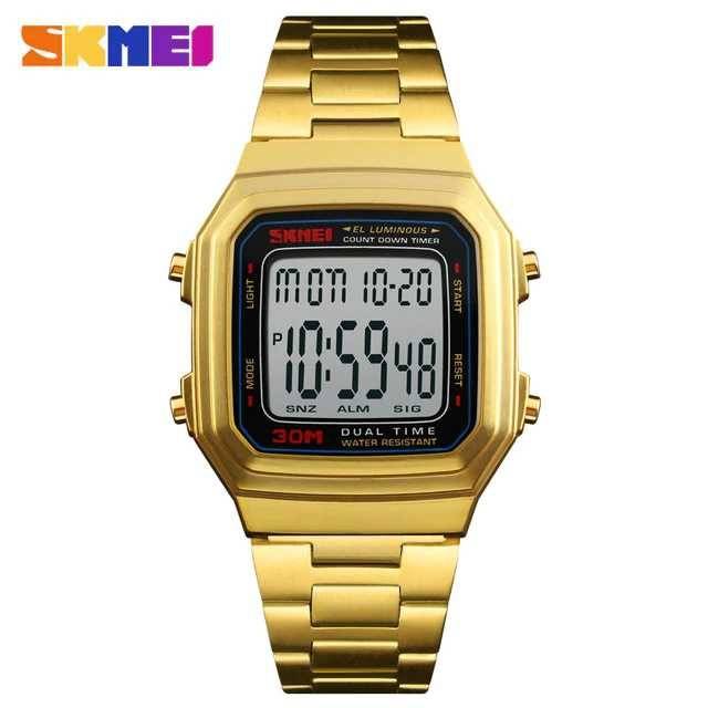 Jam Tangan Pria / SKMEI DG 1337 Men / Jam Tangan Digital LED Original / SKMEI