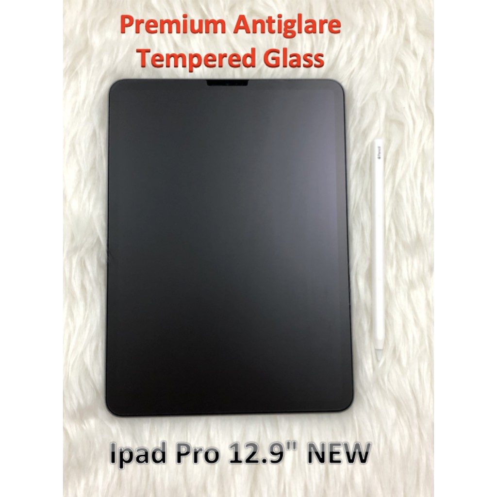 Ipad Pro 11/Ipad AIR 4/5 / Ipad Pro 12.9 NEW 2018-2020 ANTIGLARE MATTE Anti Fingerprint Tempered Glass Anti Glare