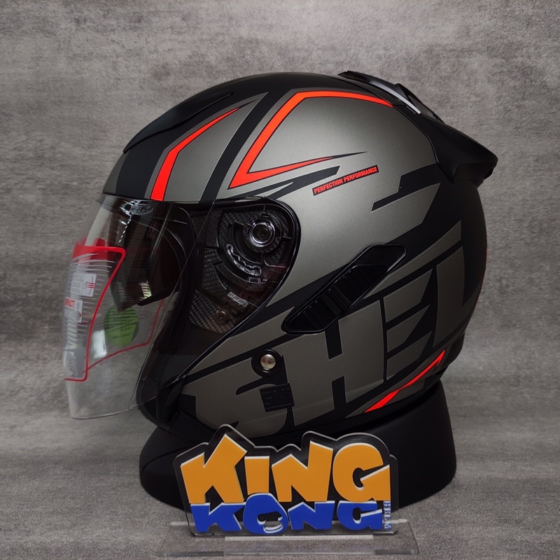 Helm Half Face Double Visor Shel Rover R-812 & New Shel Rover R-14