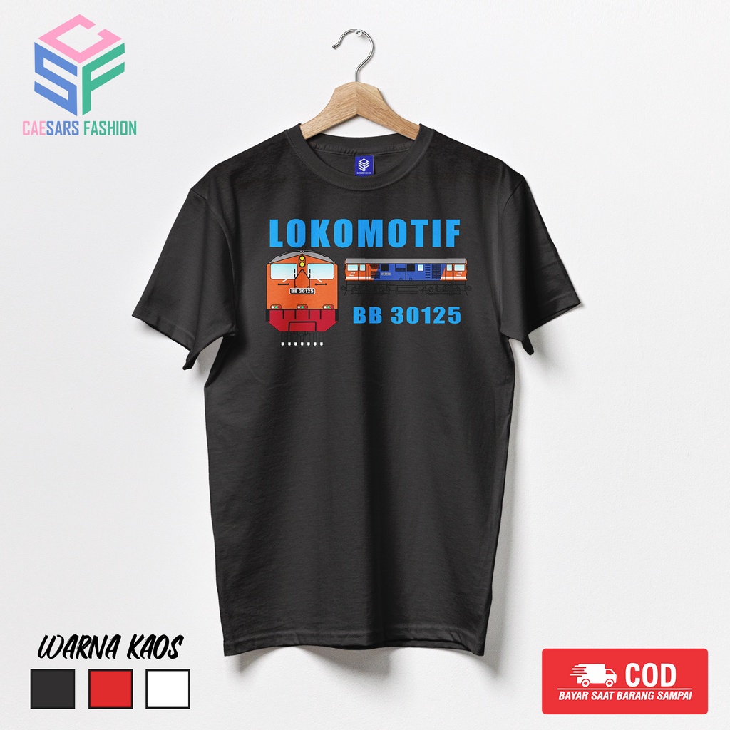 Kaos Kereta Api - Baju Lokomotif - KAI - 02