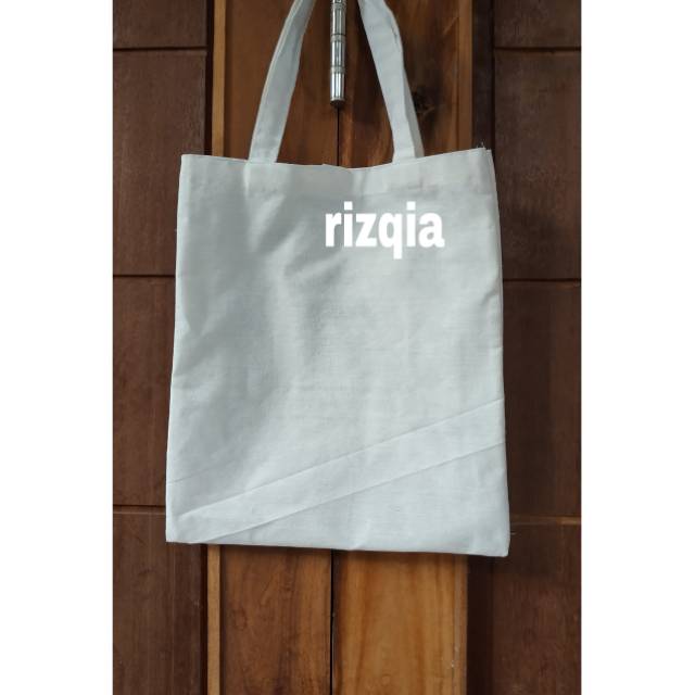 Totebag blacu polosan25*30