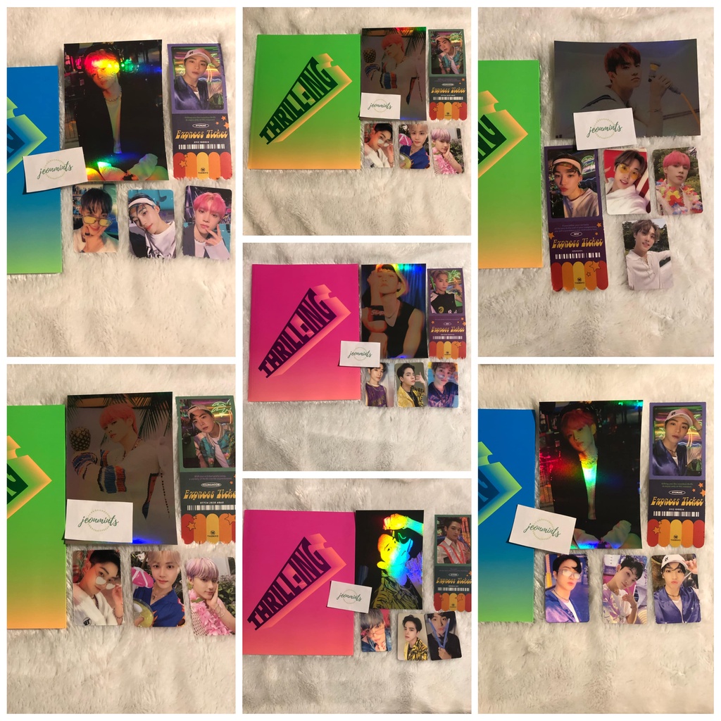 [READY STOCK] The Boyz Thrilling Thrill Ride Unsealed Album Splash Kick Bang Eric Juyeon Sunoo Sangy