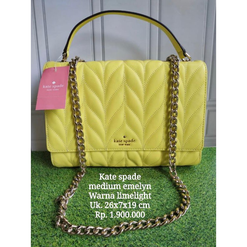 Kate Spade Medium Emelyn limelight