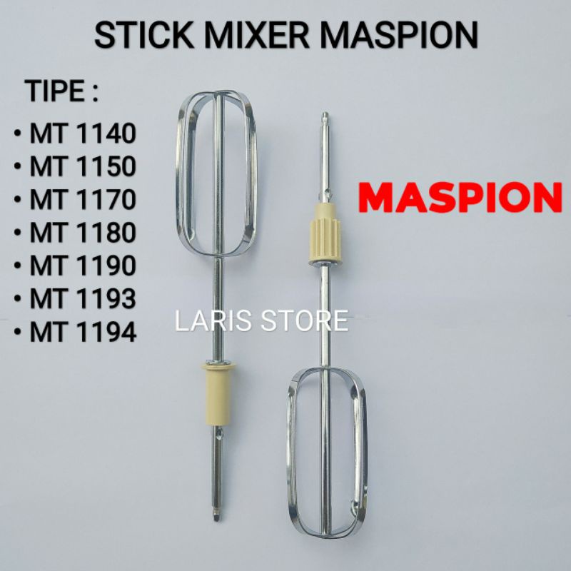 Stick Mixer Maspion Original Model Gear MT 1140 / MT 1150 / MT 1170 / MT 1180 / MT 1190 / MT 1193 / MT 1194