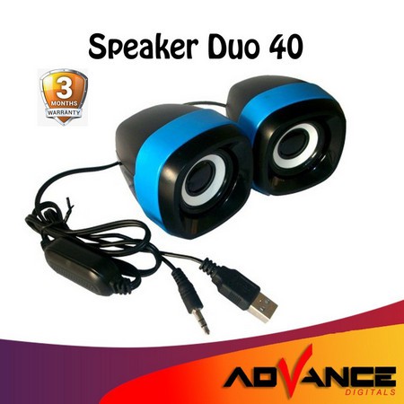 Speaker Advance DUO 040 / AUDIO MINI COMPUTER DUO-040 / SPEAKER AKTIF