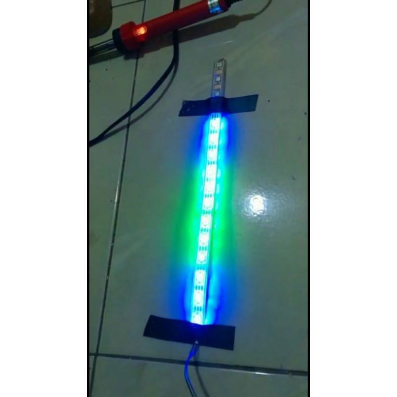 Lampu Strobo Miniatur bus/truk ACC Motor 34 mode 20cm