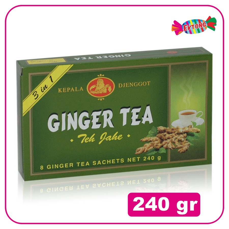 

KEPALA DJENGGOT GINGER TEA (Teh Jahe) 240gr ( 8 Sachet )