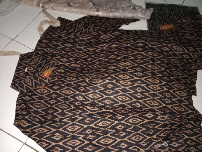 Ready Anak] Batik Couple Alita Ruffle Batik Couple Ori Ndoro Jowi Dnt Garansi Termurah - Bs091