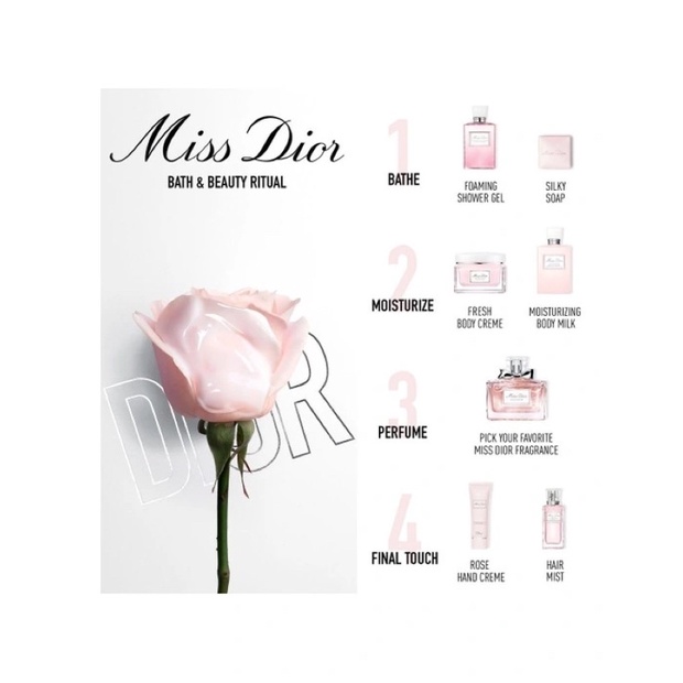 miss dior nourishing rose hand cream