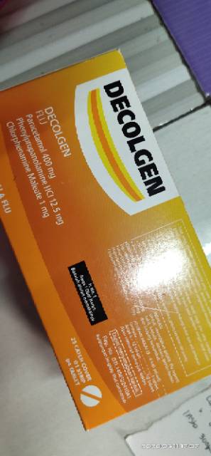 OBAT DECOLGEN. SEBOX 25 STRIP(4 TABLET)