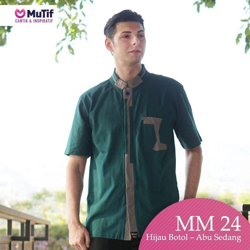 BAJU KOKO DEWASA//BAHAN KAOS COMBED//MUTIF MAN 024