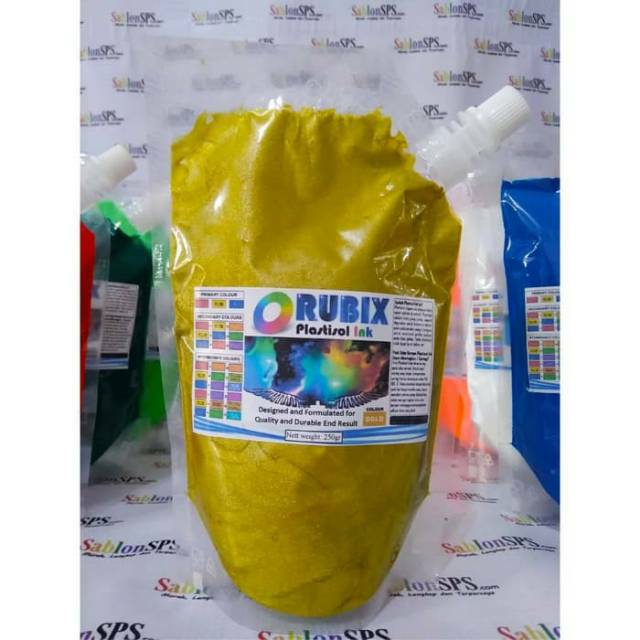 TINTA SABLON DISTRO PLASTISOL OLIVE GOLD 200gr