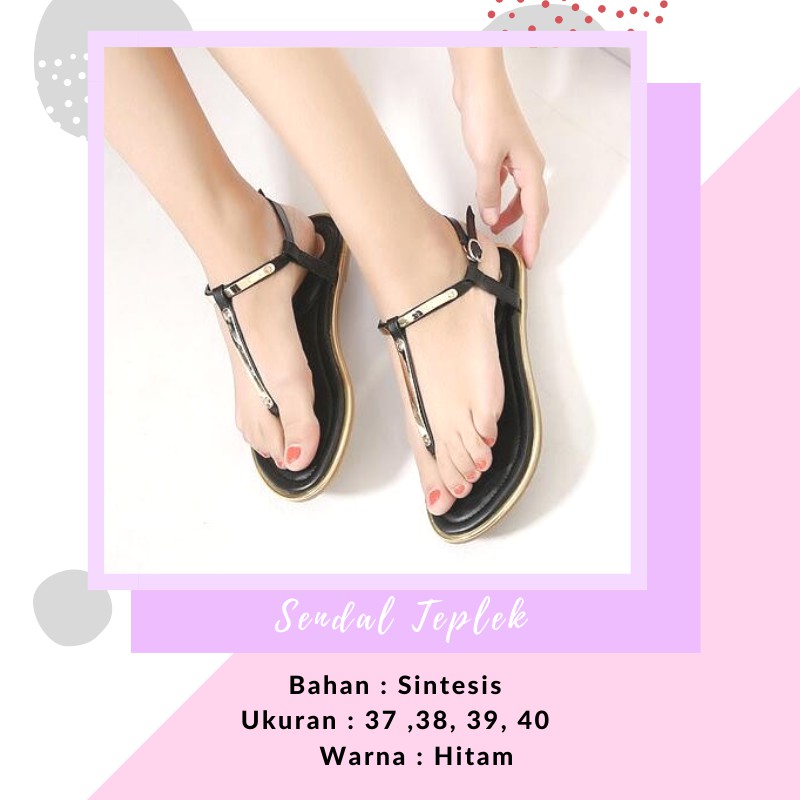 SEPATU SENDAL TALI WANITA TERBARU KEKINIAN MURAH FLAT TEPLEK SANDAL PEREMPUAN DEWASA GLADIATOR CASUA