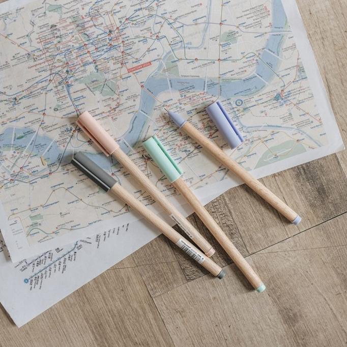 

Wood Style Gel Ink Pen