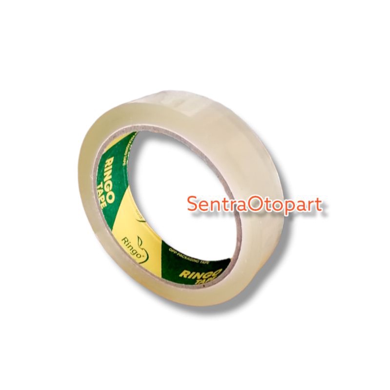 Lakban solasi bening transparan 24mm 70 yard