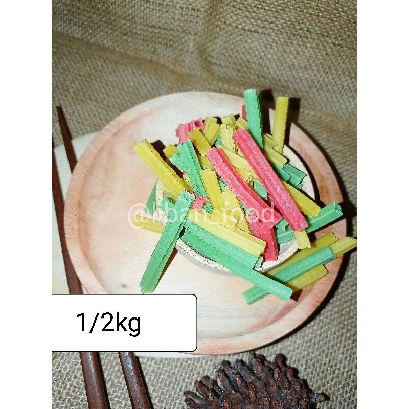 

KERUPUK MENTAH / KERUPUK POTATO WARNA TERMURAH