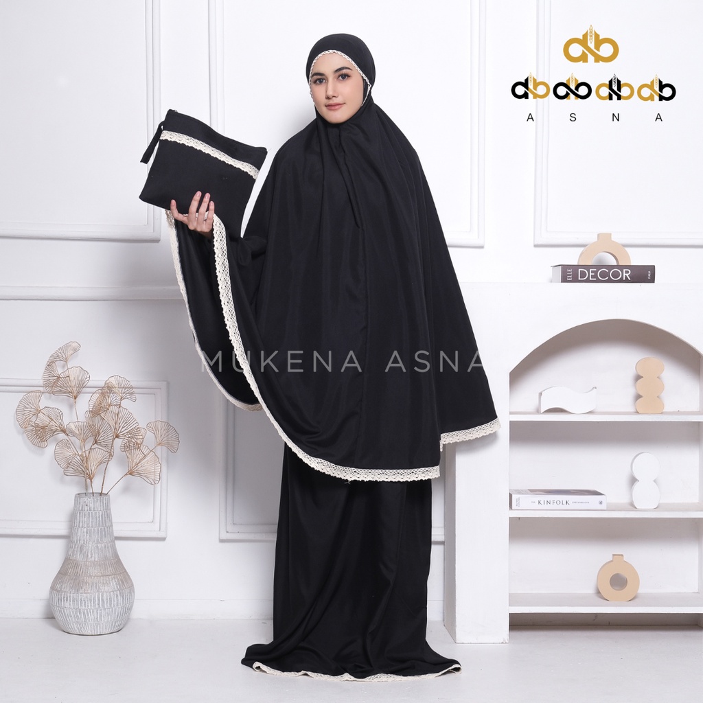 Mukena Dewasa Ahna Travelling Katun