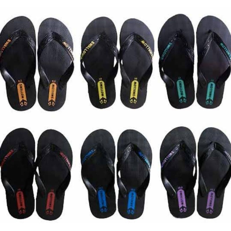 Sandal Jepit Swallow Hitam