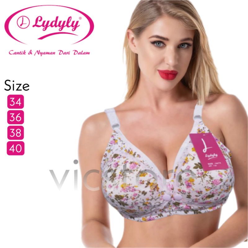 Lydyly Bra Menyusui Busa Tanpa Kawat Art 730 Kait 3