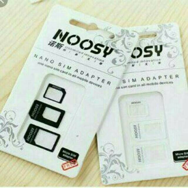 SIM Adapter Nano Micro 3 in 1 Nossy