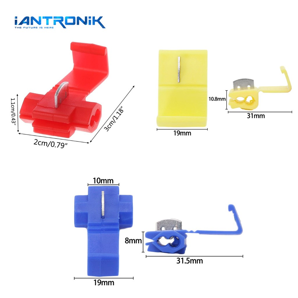 Konektor Kabel Jumper / Penyambung Cabang - Scotch Lock Wire Connector