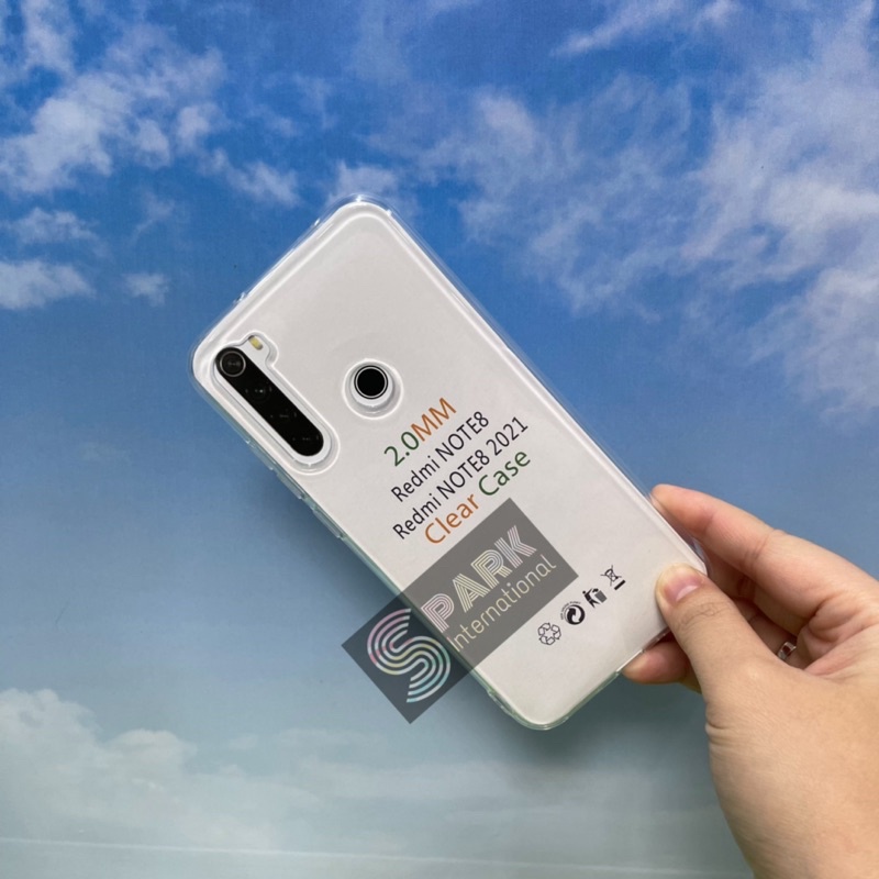 CLEAR CASE REDMI NOTE 8 2021 SOFTCASECTPU 2.0MM REDMI NOTE 8 2021 PROMO SEN