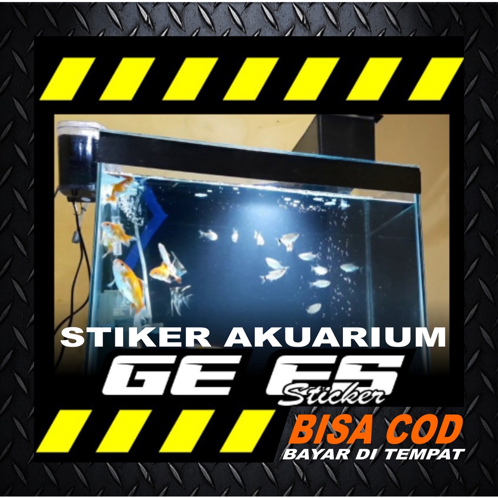 

stiker kaca belakang akuarium/background akuarium hitam doff