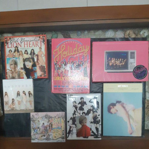 SNSD Girls Generation album holiday all night lion heart itnw sky taeyeon