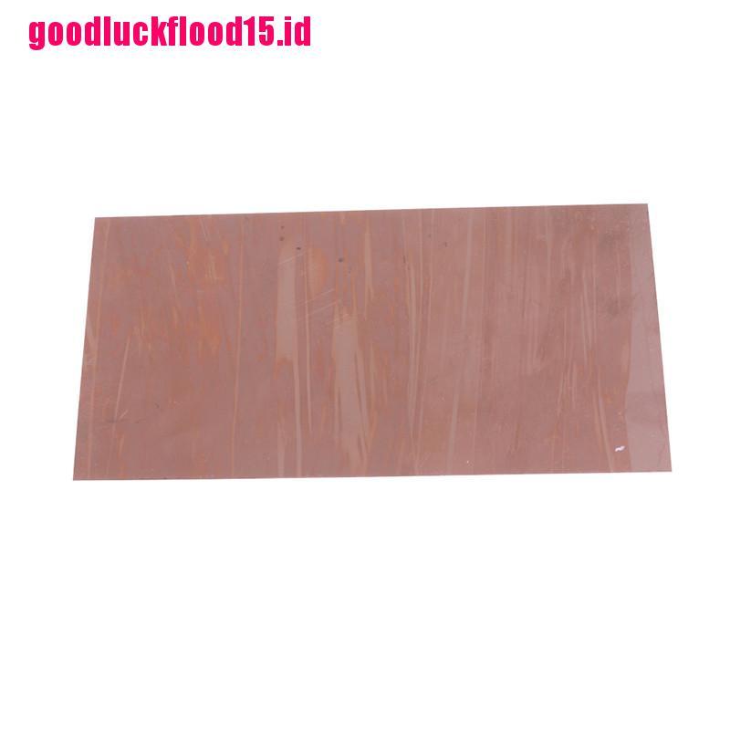 {LUCKID}99.9% Pure Copper Cu Metal Sheet Plate 0.5mm*200mm *100mm