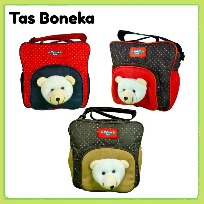 Tas Bayi - Tas Baby Kecil - Trina Baby Motif Boneka