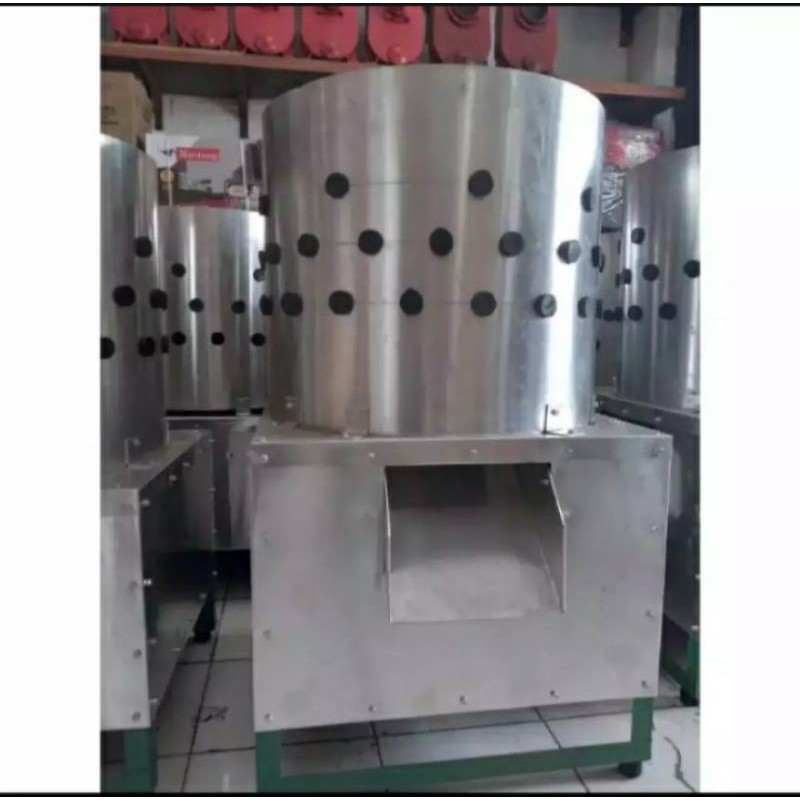 Mesin Cabut Bulu Ayam Besar / Perontok Bulu Ayam