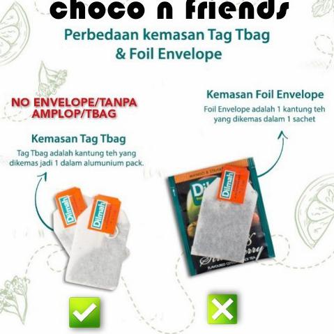 

Promo Awal tahun Teh Dilmah No Envelope 20 sachet Peppermint Diskon