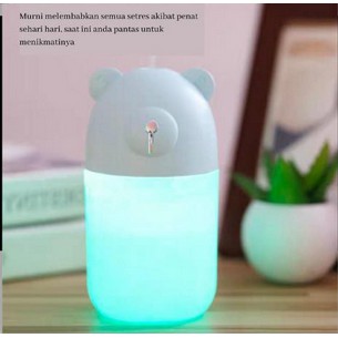 Humidifier Bear/Pengharum Ruangan Karakter Beruang 280Ml