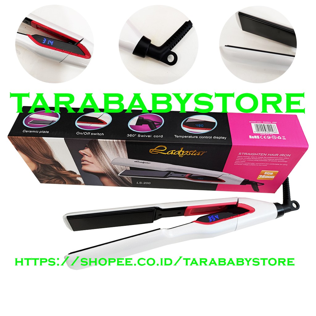 SUPER BAGUS CATOKAN LADYSTAR LS 200 , CATOKAN Salon , bisa untuk smoothing , ada ion -ORIGINAL