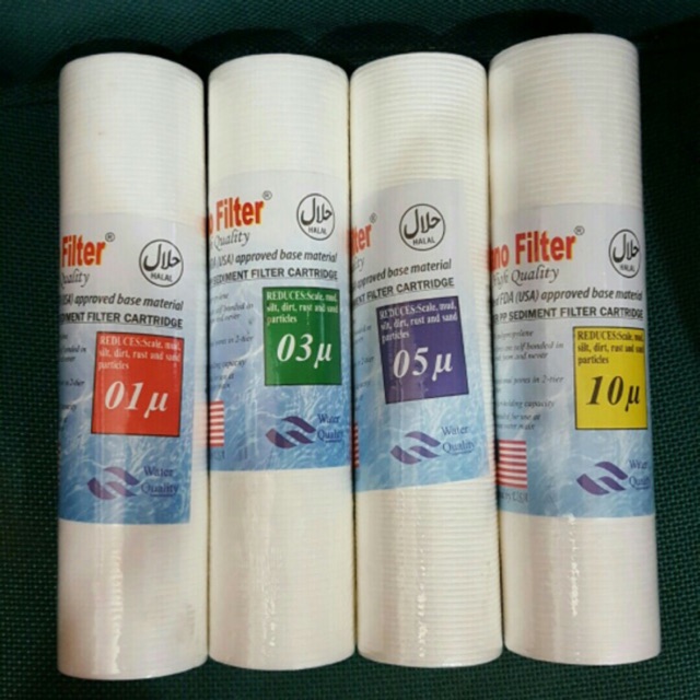 Saringan Air Nano Filter Air / Catridge Filter  0.1 / 0.3 / 0.5 / 10