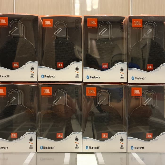 JBL Clip 3 Portable Bluetooth Speaker JBL Harman Original 100% New Termurah