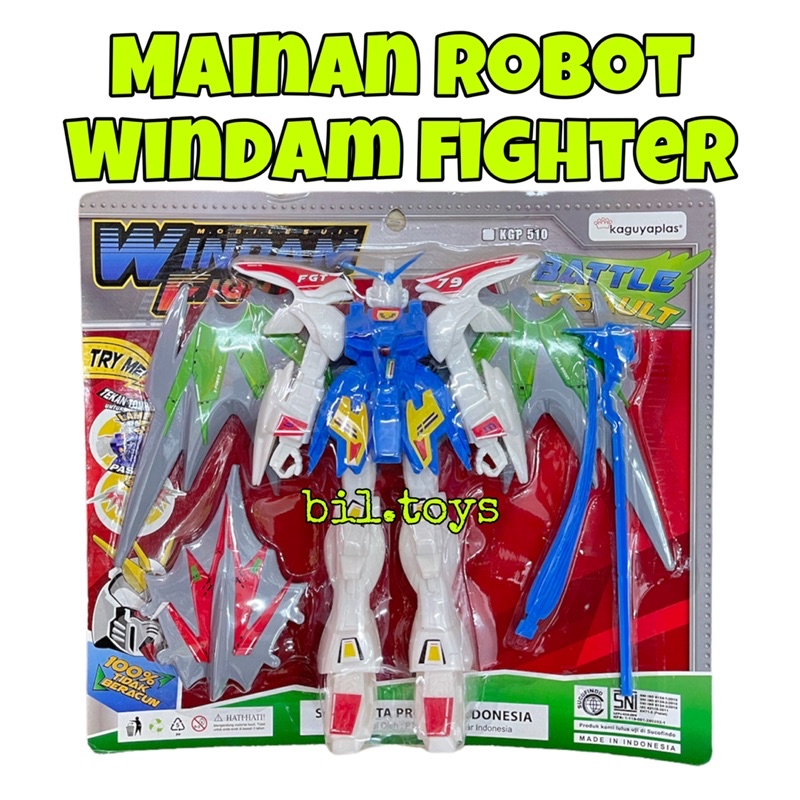 MAINAN ANAK ROBOT WINDAM FIGHTER KGP 510