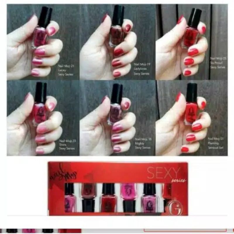 ❤Lie❤ ECER MADAME GIE N - Moji kutek ( kutex Nail Moji cat kuku ) ||MADAM GIE Cat kuku | nail polish