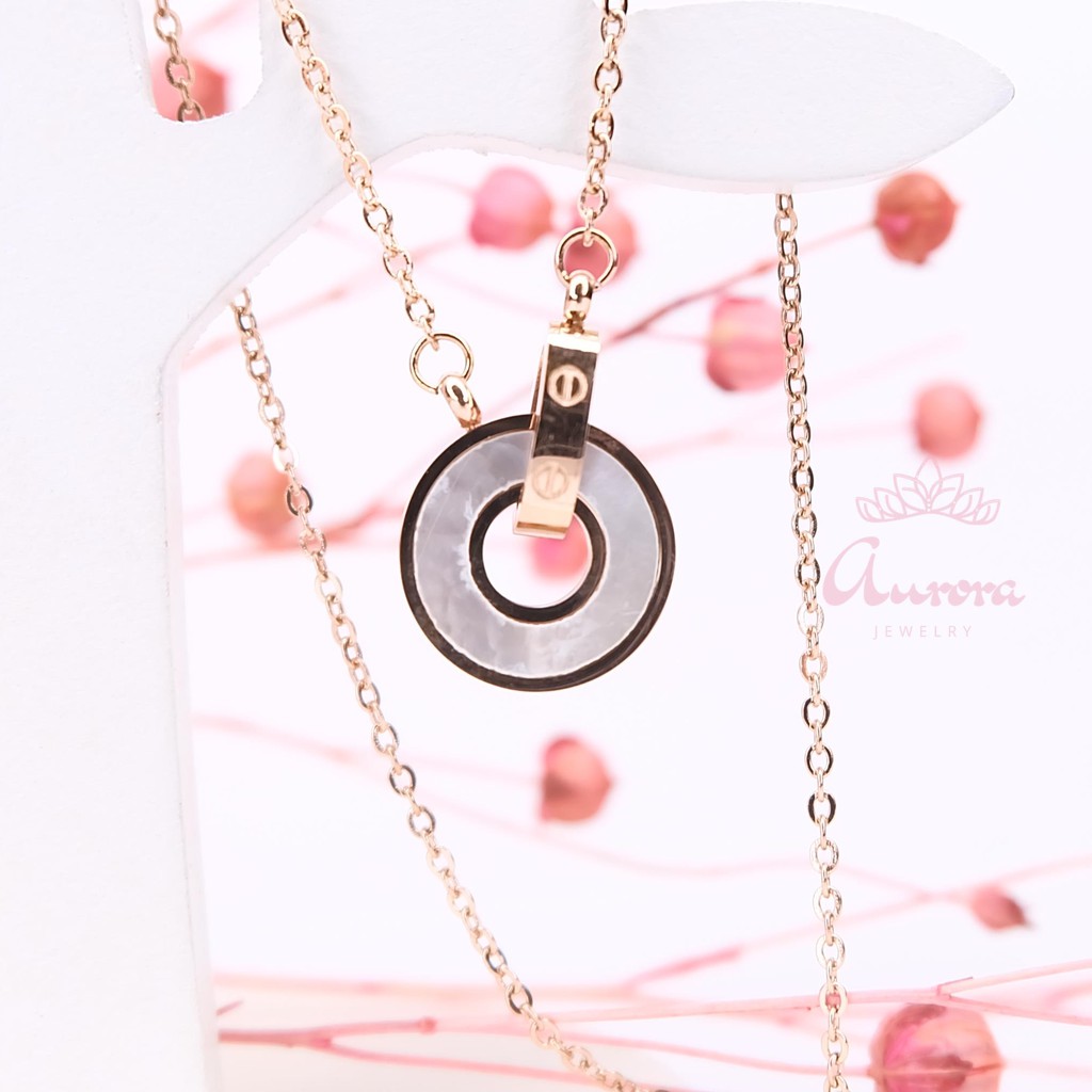 Kalung Unique Circle N16 by Aurora Jewelry®