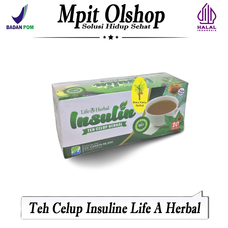 

TEH CELUP INSULIN ISI 20 BAG CAHAYA REZEKI | Obat Herbal Darah Tinggi