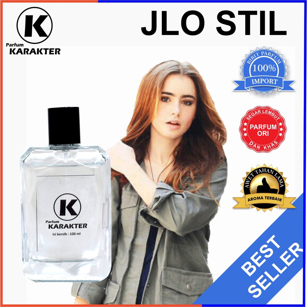 Bisa Cod | Parfum Cewek Jlo Still | Bibit Parfum Import Wangi &amp; Tahan Lama | Kemasan 100ml